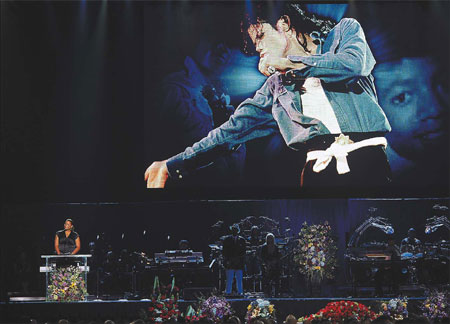 Curtain call: Tears, eulogies flow as thousands say farewell to the King of Pop