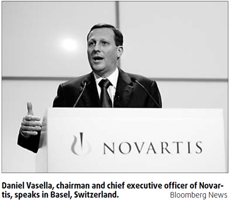 Novartis earnings dip on higher costs