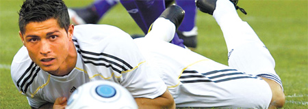 Ronaldo makes quiet Real debut