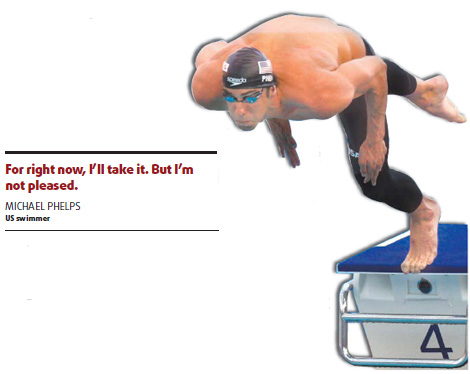 Phelps tries to move on after stunning loss