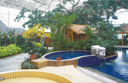 Private hot springs