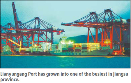 Lianyungang Special: Port proves spur for inland economic boom