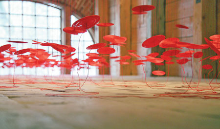 Spirits summoned for artist's abstract discourse