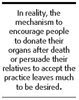 Importance of organs