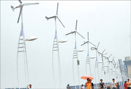 China on road to low carbon technologies