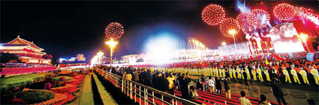 A dazzling night
