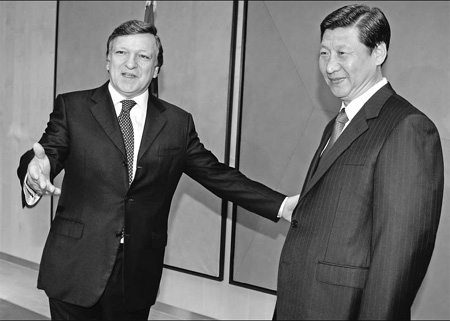Vice-president meets with Barroso, starts Europe tour