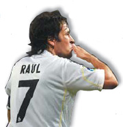 No stopping Raul at Real Madrid