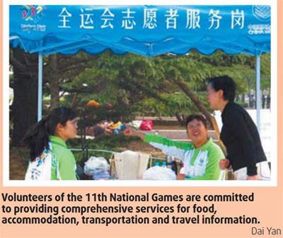 Army of volunteers transform face of the host city