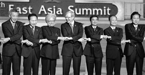 E. Asia, ASEAN cooperate for common good