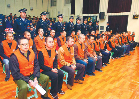 Alleged crime boss stands trial