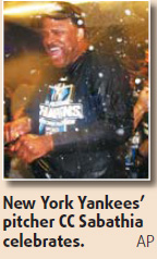 Sabathia all aces for Yanks, picked ALCS MVP