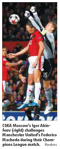 The Blues, Man U come from behind to qualify