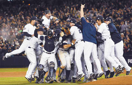 Yankees in 27th heaven