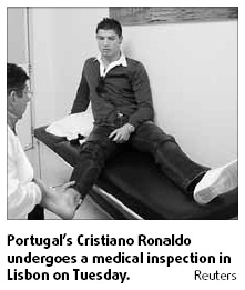 Ronaldo out of World Cup playoffs