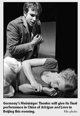 Love finds conflict in Schiller masterpiece