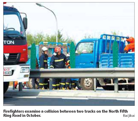 Heavy vehicles forbidden in city limits