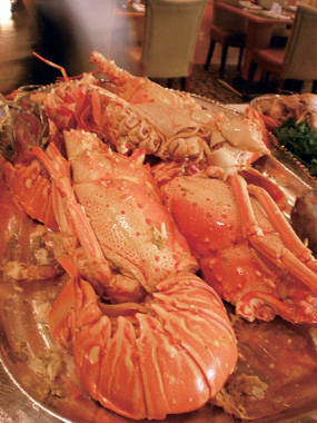 Lobster largesse worth waking up for on Sundays