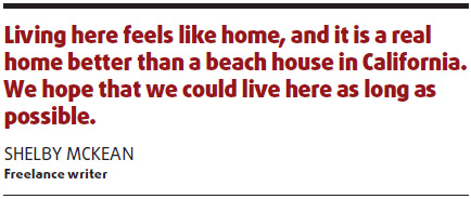 It's better than California beach house