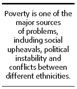 Alleviate poverty