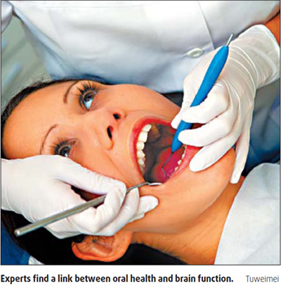 Brush teeth for mental health