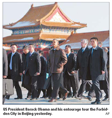 'Majestic' Forbidden City wows Obama