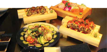 Toast to great teppanyaki