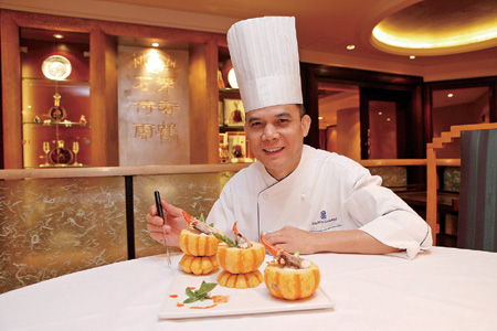Thanks qiuing with a hairy crab twist