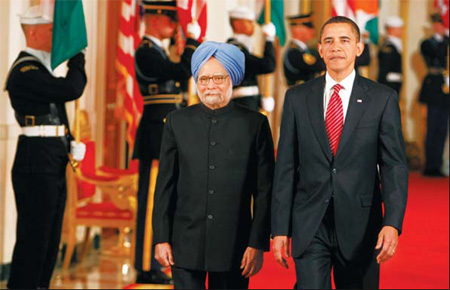 Singh meets US President