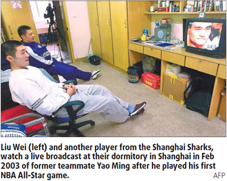 Liu's return a boost to Yao's Sharks