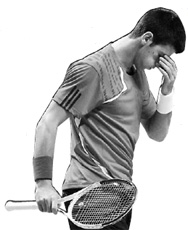 Djokovic struggling to find energy