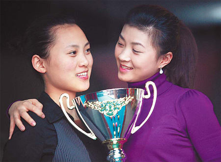 Teenager Liu is really on the ball