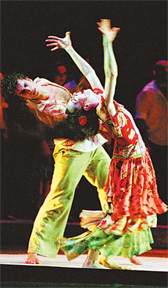 Carmen pours it on