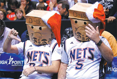 0-18, Nets set worst start record in NBA history