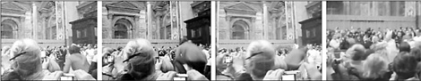Woman knocks pope to floor in Basilica