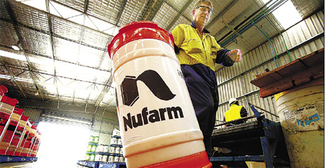 Nufarm turns down Sinochem offer