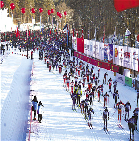 Ski fest again exhilarates Changchun