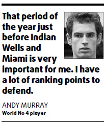 Murray defends skipping Cup tie