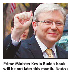 Australia PM turns author for children