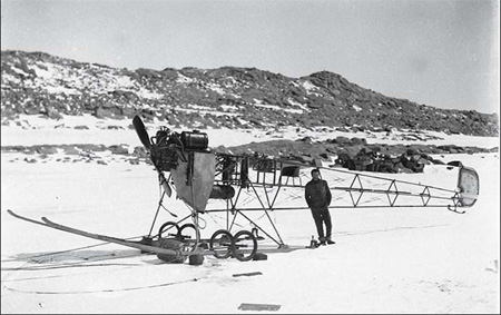 Remains of early 1900s plane discovered in Antarctica