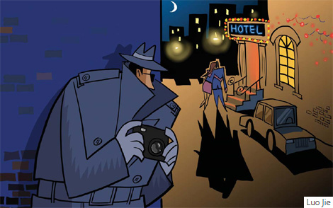 Peek into private eye