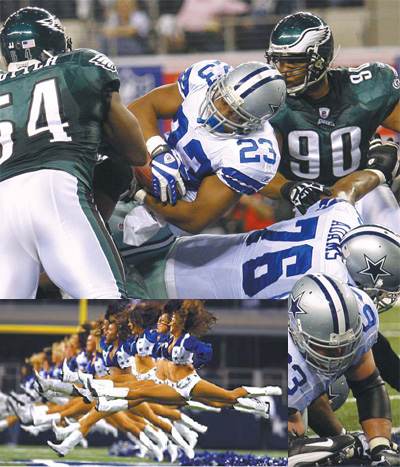 Cowboys beat Eagles, end long playoff skid