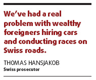Europe slapping rich with massive traffic fines