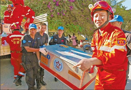 World rushes to save the injured, hungry