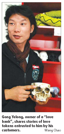 Love trinkets shelved at new sorrow store