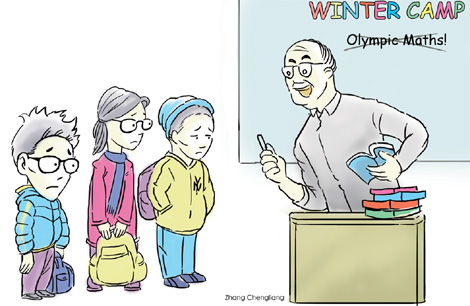 'Winter camp' no holiday