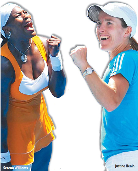 Henin more mature, more relaxed