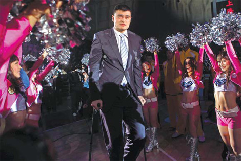 Yao head and shoulders above the rest