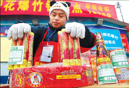 Fireworks stores explode into life