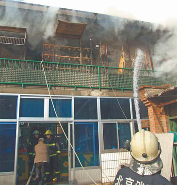 Home torched during apparent suicide attempt, man detained